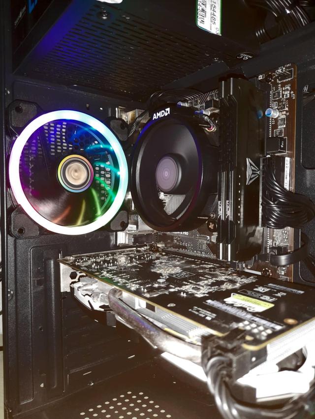 com game 💥 CPU RYZEN5 2600 + RX 570 OC 8 GB + RAM 16 GB + SSD 256 GB 💥 8