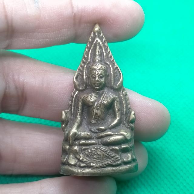 0145 รูปหล่อพระพุทธชินราช วัดพระศรีรัตนมหาธาตุ พิมพ์มีกริ่ง