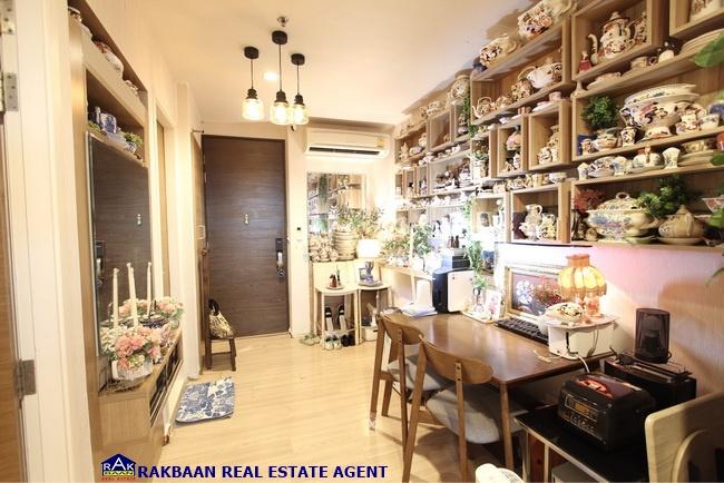 ขายRhythm Phahol-Ari ริธึ่ม พหล-อารีย์ 35.68ตร.ม. ชั้น 12A 1นอน 1ห้องน้ำ ห้องอยู่หน้าสวน แถมเฟอร์ฯ+แอร์ 1