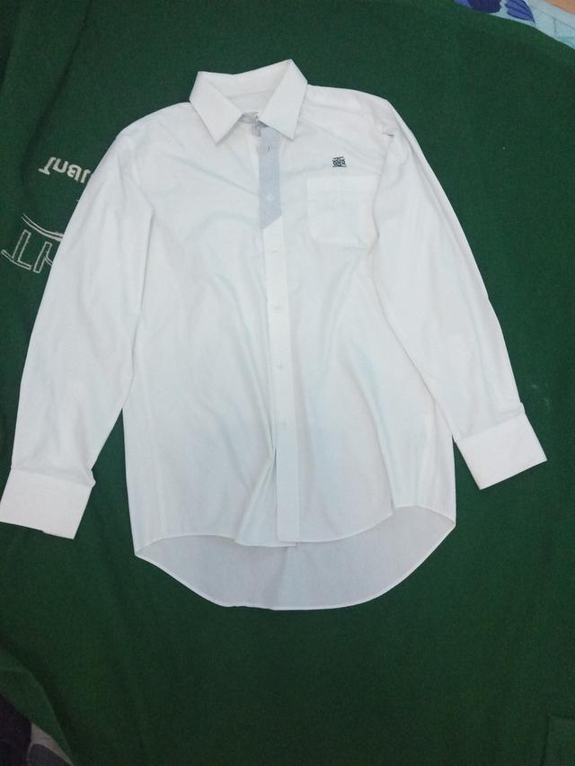 เสื้อเชิ้ตสีขาวแบรนด์ญี่ปุ่น College Ace