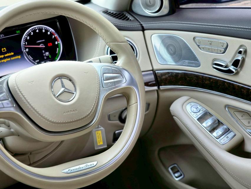 รหัสรถ BAC2746 BENZ S500e Exclusive Premium Plug-in Hybrid W222 ปี 2017 (จดทะเบียน 2023) สีดำ 🖤 13