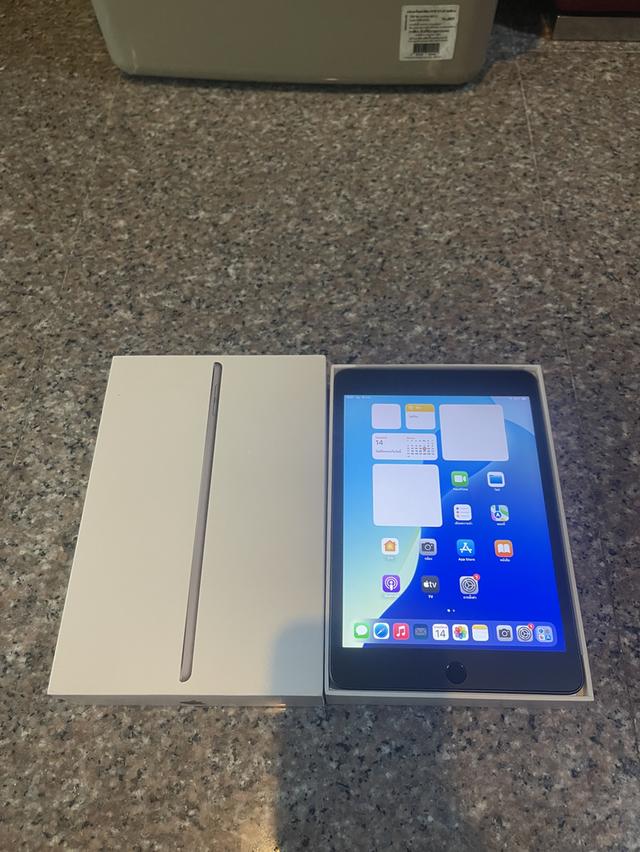 ขายiPadMini5สีดำ256กิ๊กWifi Celluer ใส่ซิมได้ตัวTopสุดมีกล่องอีมี่ตรงใช้งานดีถูกๆ