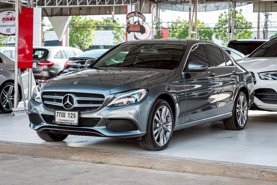 รหัสรถ NP129 รุ่นรถ : BENZ C350e AVANTGARDEปีรถ : 2018 รูปย่อยที่ 3
