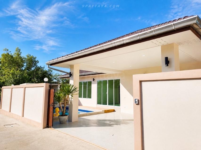 For Sale — New Pool Villa in Huai Yai, PattayaNew pool villa for sale in Huai Yai, Pattaya. Residential home under construction, suitable for family l 11
