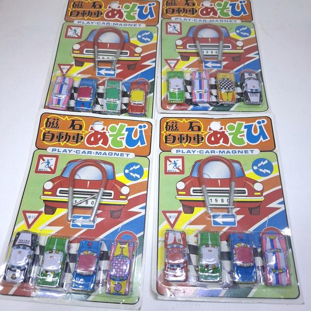 ชุดของเล่น รถสังกะสีแม่เหล็ก PLAY CAR MAGNEAT ราคาต่อชิ้น