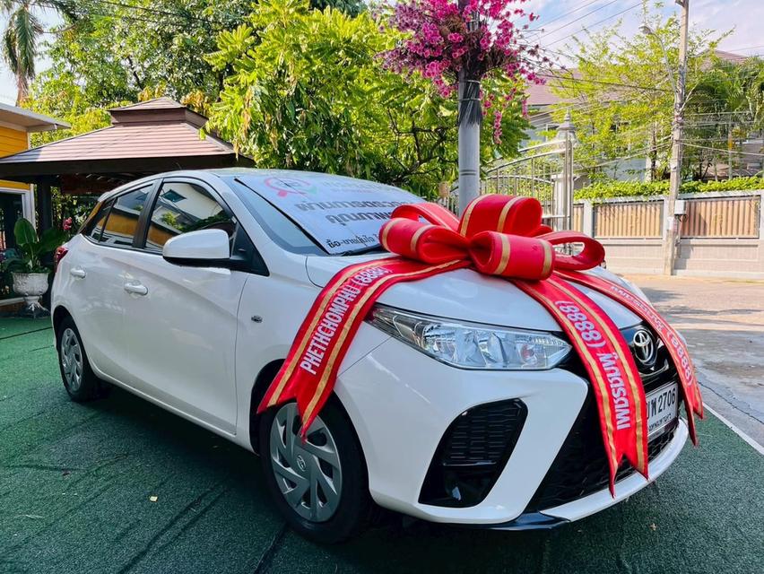 TOYOTA YARIS เครื่อง1.2cc.+LPG รุ่น ENTRY (AUTO) ปี 2022  ประหยัดน้ำมันคูณสอง รูปที่ 2