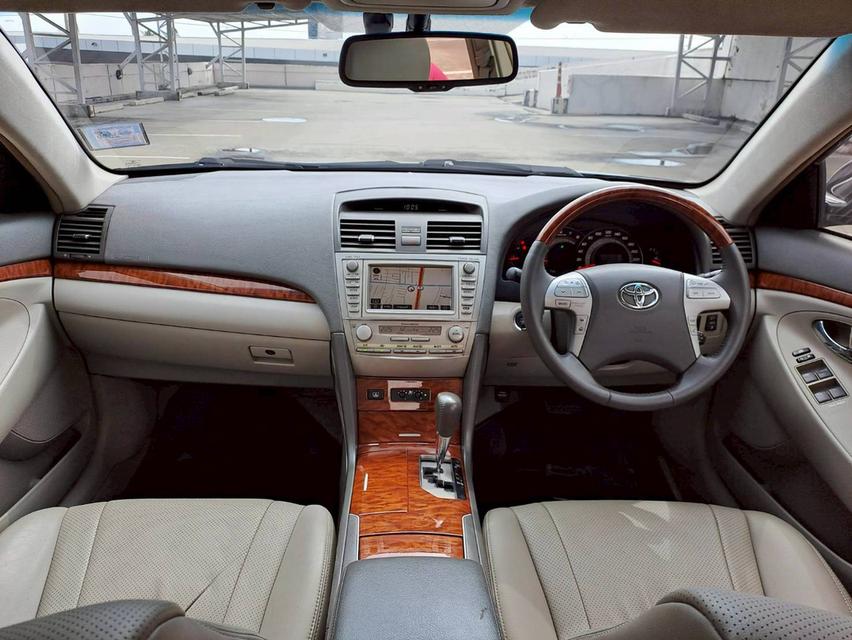 TOYOTA CAMRY 2.4 V รุ่นท็อปปี2008 สีดำ 9