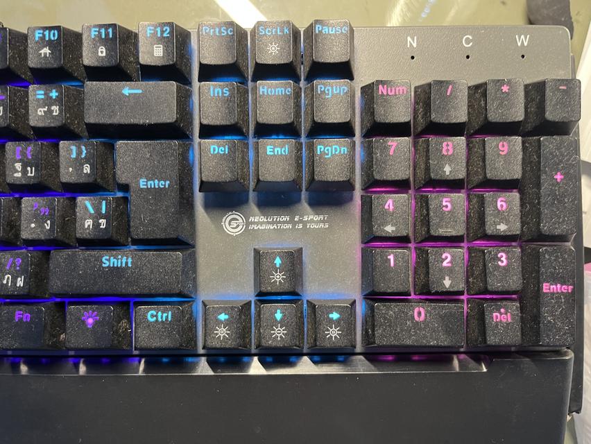 คีบอร์ดเกมมิ่ง Neolution E-Sport AVATARGaming Keyboard Mechanical BlueSwitch 4