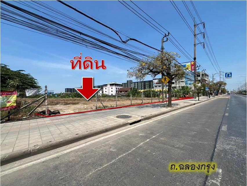 ขาย ที่ดิน ติดถนนฉลองกรุง ทำเลศักยภาพ เหมาะทำโกดัง 24-3-64.4 ไร่ 3