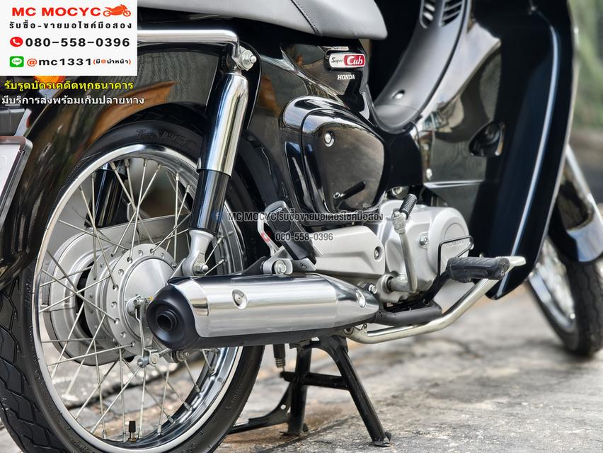 super cub 2023 วิ่ง6000โลแท้ สตาดมือ รถบ้านแท้มือเดียว สภาพป้ายแดง No1105 16