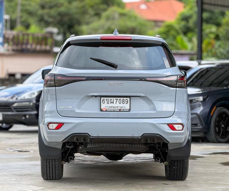 ปี 2024 ISUZU MU-X 2.2 ULTIMATE 2WD  โฉม ปี24-ปัจจุบัน สีเทา ไมล์แท้ 6,259 km. Warranty ศูนย์ นาน 3 ปี หรือ 100,000 กิโลเมตร 4