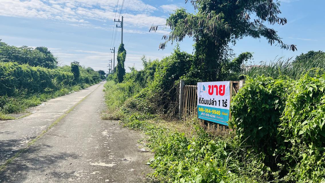 ที่ดินเปล่า 1 ไร่ คลอง 2 รังสิต-นครนายก ทำเลทองเหมาะสำหรับสร้างโกดัง-คลังสินค้า-โรงงานขนาดเล็ก-โฮมออฟฟิศ หรือจะซื้อเก็บไว้ เก็งกำไรระยะยาว ก็ปังแน่นอน 4