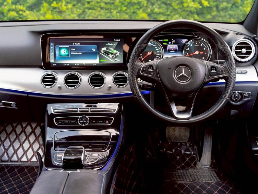 Mercedes Benz E350e Avantgarde รถสวยการันตีไม่มีชน ไม่ใช่รถน้ำท่วม Plug-in Hybrid ปีจด 2018 รูปที่ 11