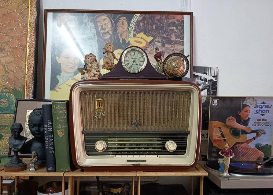 วิทยุหลอดโบราณ TELEFUNKEN D2769BK (งานช่าง-งานอะไหล่)