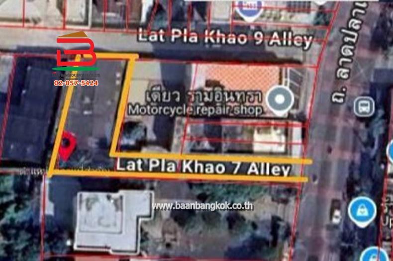 ที่ดินพร้อมบ้าน ซอยลาดปลาเค้า 7 เนื้อที่ 155 ตรว. ใกล้ถนนเกษตรตัดใหม่ ถนนลาดปลาเค้า แขวงลาดพร้าว เขตลาดพร้าว กรุงเทพฯ 12