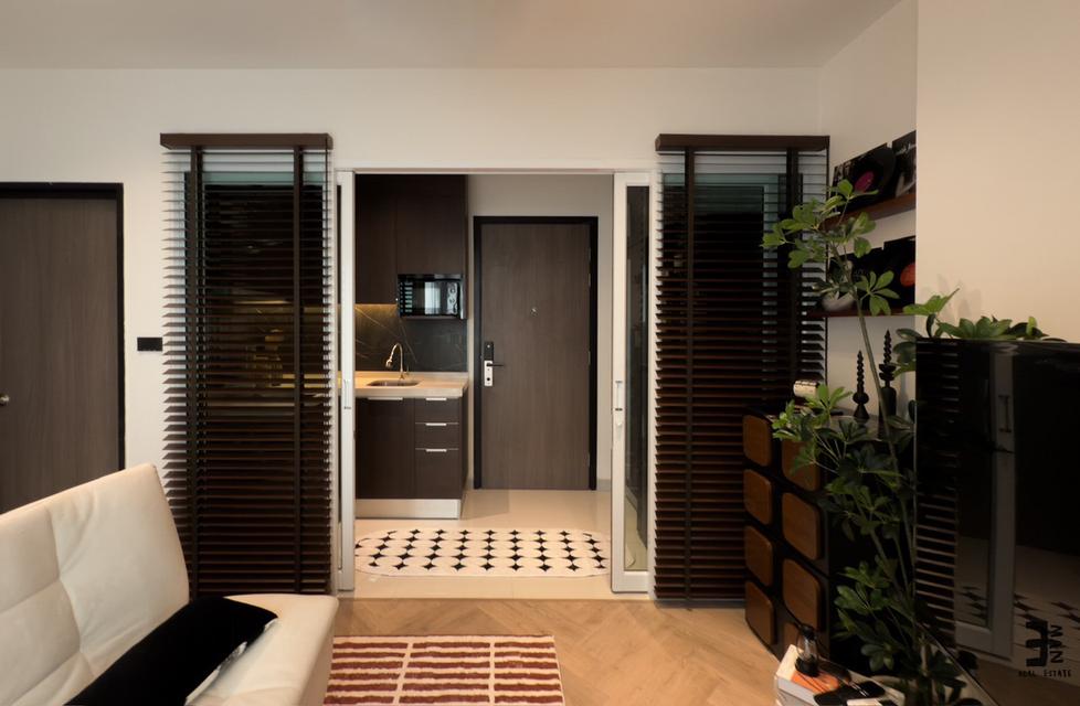 🤎✨ขายคอนโดโทนอบอุ่น พื้นที่กำลังดี ตอบโจทย์ชีวิตรีบเร่ง แต่ยังคงความสบายไว้ครบ 13