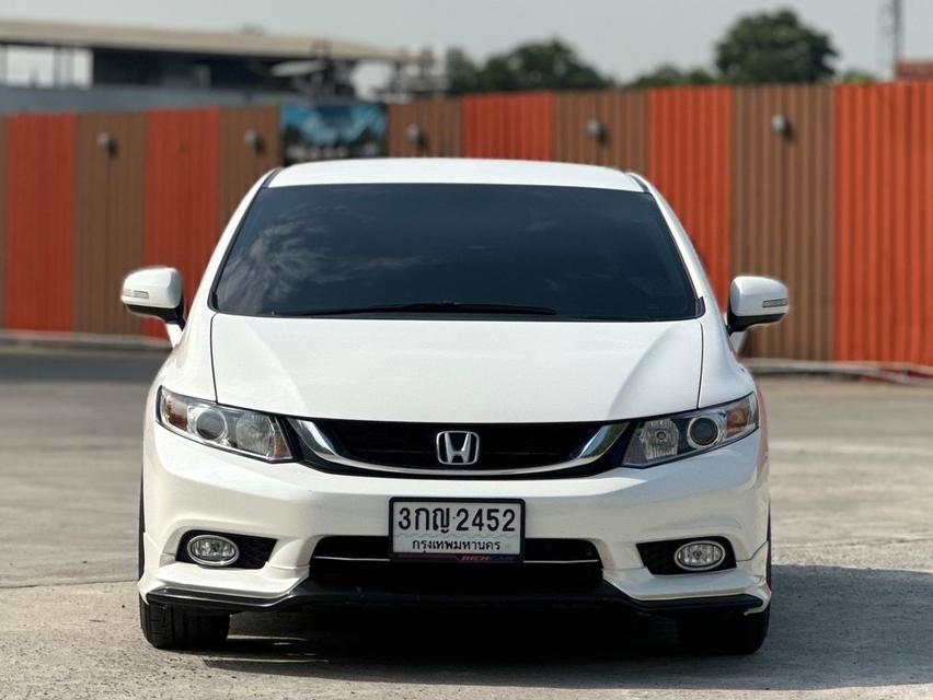 Honda Civic 1.8E เกียร์ออโต้ สีขาว ปี2014 รหัส PAT2452 18