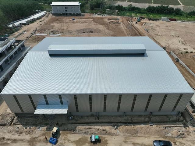 ให้เช่าโกดังปลวกแดงระยอง โกดังระยองให้เช่า 2,200 ตารางเมตร สีม่วงลาย ห่างจากนิคมอุตสาหกรรมอีสเทิร์นซีบอร์ดระยอง 12 กม. 2