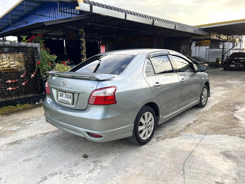 รถมือเดียวป้ายแดง Toyota VIOS Gen2 ปี2012 เกียร์ออโต้ รถติดแก๊ส LPG ประหยัดสุดๆ 8