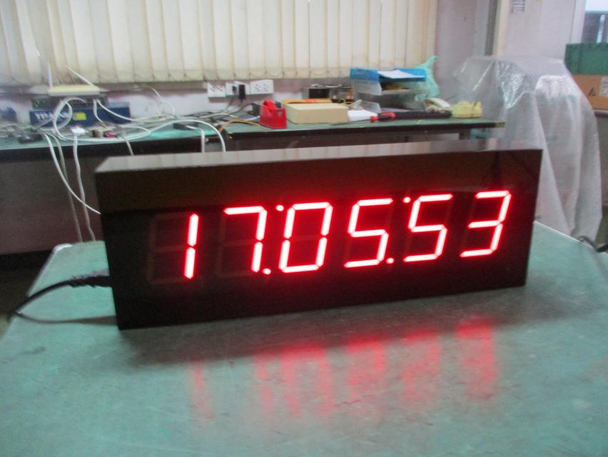 นาฬิกา ตัวเลขสูง 3 นิ้ว รุ่น 306 Digital clock นาฬิกาดิจิตอล นาฬิกาโรงงาน นาฬิกาขนาดใหญ่ นาฬิกาแขวนผนัง นาฬิกาจับเวลา