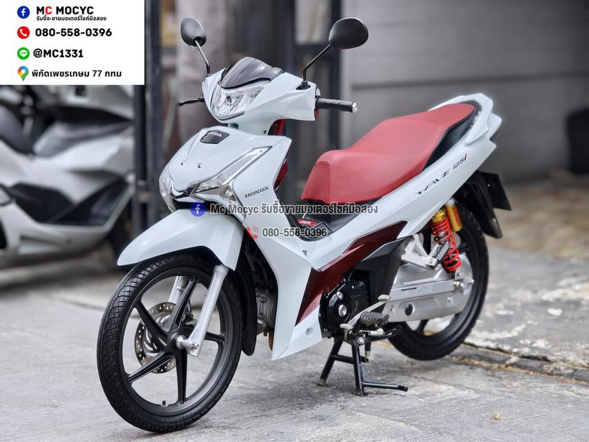 Wave 125i 2023 วิ่ง7000โล รุ่นTOPสตาดมือล้อแมค รถบ้านแท้เครื่องท่อเดิมๆ มีเล่มเขียวชุดโอนครบ No1447 รูปย่อยที่ 3