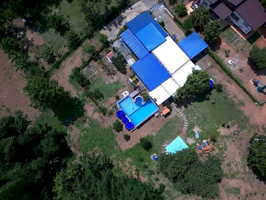 บ้านชั้นเดียวในพื้นที่1ไร่ 1