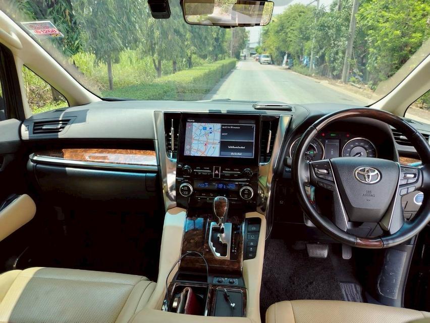 รหัสรถ QT8999 TOYOTA​ ALPHARD​ 2.5​ HYBRID สีดำ ปี2021 10