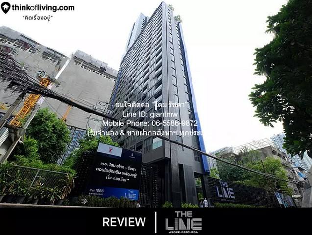 CONDOMINIUM เดอะ ไลน์ อโศก - รัชดา The Line Asoke - Ratchada ใหญ่ขนาด 35 ตรม ใกล้กับ MRT สถานีพระราม 9 SECRET DEAL!! 1