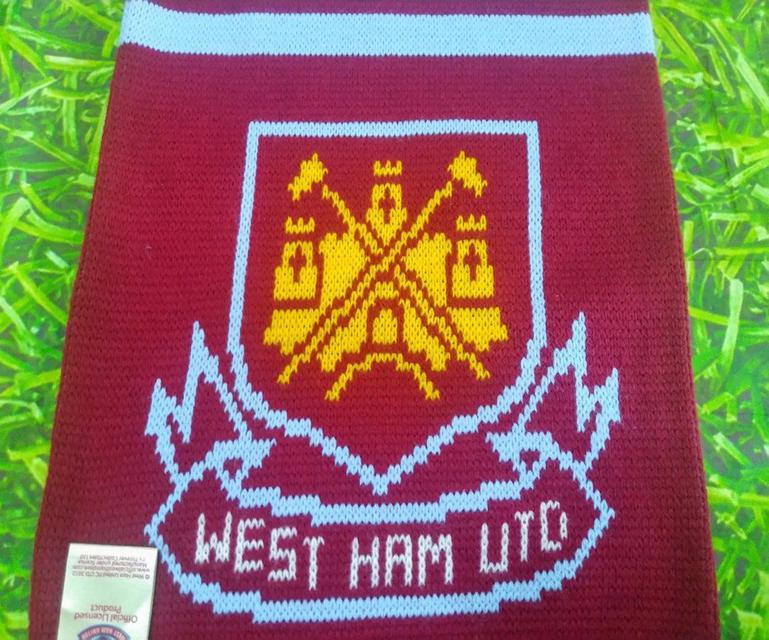 ผ้าพันคอ West Ham United Official Licensed Product 1