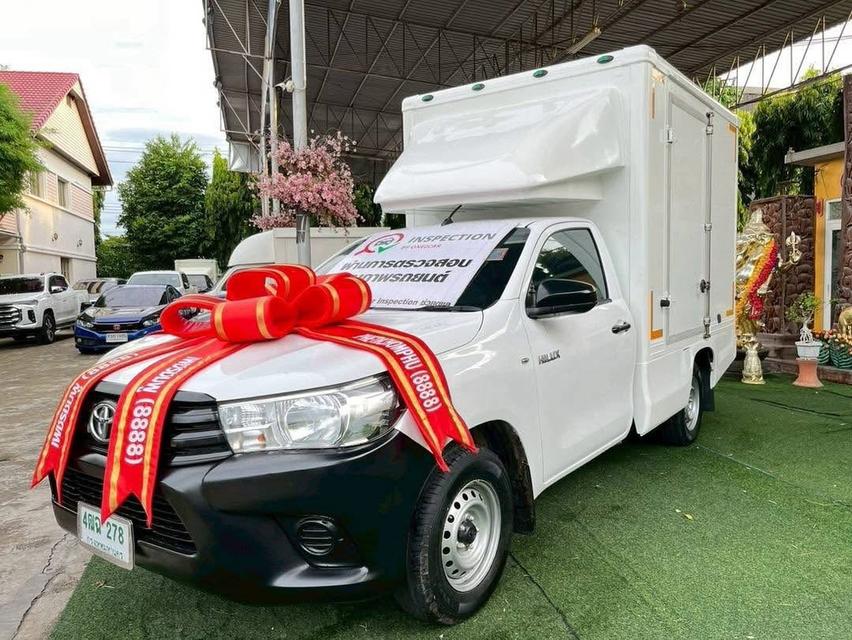 TOYOTA REVO SINGLECAB รุ่น ตัว J เครื่อง2.4cc.เกียร์ธรรม ปี 2019 รถกระบะตู้บรรทุกCARGO-BOX สภาพสวย พร้อมใช้งาน! ไมล์แท้100%คะ