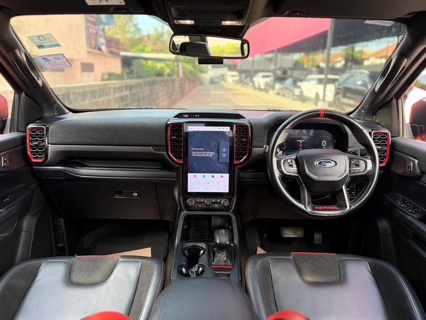 ปี 2022 FORD RANGER, 3.0 RAPTOR ECOBOOST4WD โฉม DOUBLE CAB สีส้ม สวยจัดๆ รูปที่ 5