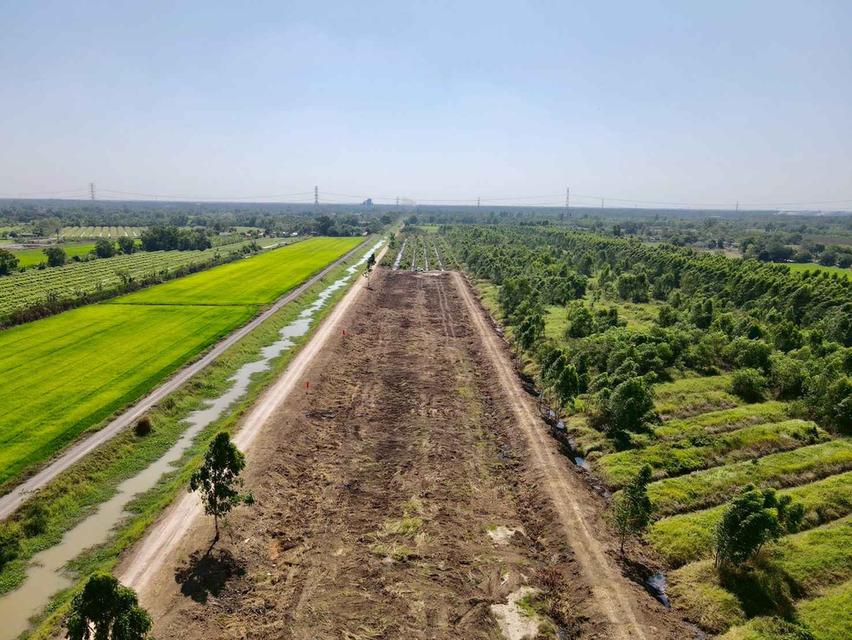 ขายที่ดินบึงกาสาม 1 ไร่ คลอง9 ติดถนนเลียบคลองแอน ใกล้ถนนเส้น5021-1กม. อ.หนองเสือ ปทุมธานี 7