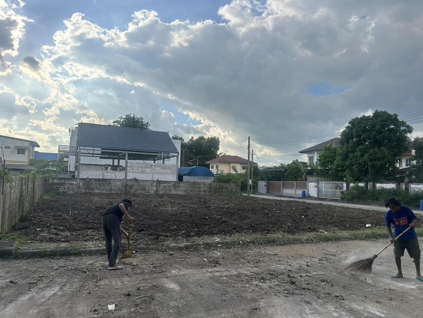 ขายที่ดินเปล่า หมู่บ้านแฮปปี้เพลสพาร์ค (หน้าที่ดินหันทิศเหนือ) 8