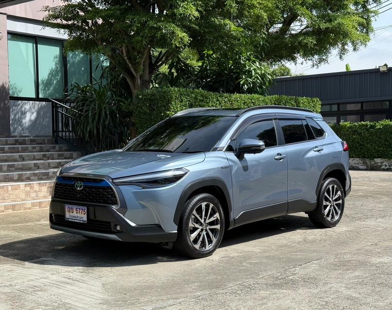 2021 Toyota CROSS HYBRID PREMIUM SAFETY รถมือเดียว เข้าศูนย์ตามระยะ รถไม่เคยมีอุบัติเหตุครับ