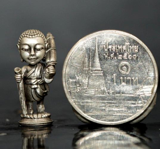 ✨ Exclusive Phra Sivali Satin Silver Amulet 2024 – Sacred Bronze Edition by Luang Pu Yen (Wat Kaeng Sadao) – Luxury Talisman for Perpetual Abundance, รูปที่ 4