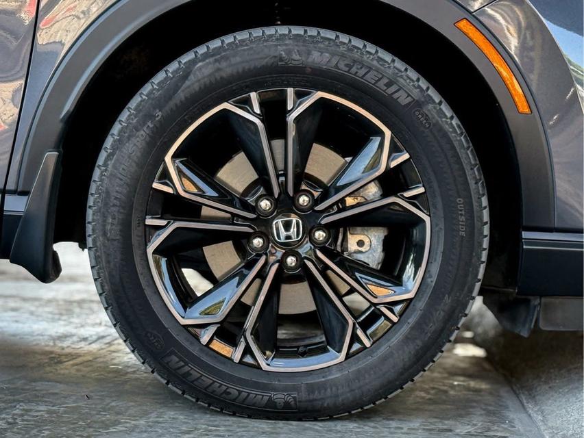 ปี 2023 HONDA CRV, 2.0 eHEV ES โฉม ปี23-ปัจจุบันสีเทา เบนซิน/ไฮบริด หลังคาพานอรามิคซันรูฟ 13