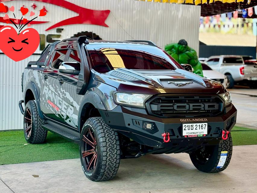 FORD RANGER 2.2 WildTrak Hi-Rider DoubleCab ปี2021รถบ้านแท้ ชุดแต่งจัดเต็ม ไมล์น้อย รูปย่อยที่ 3