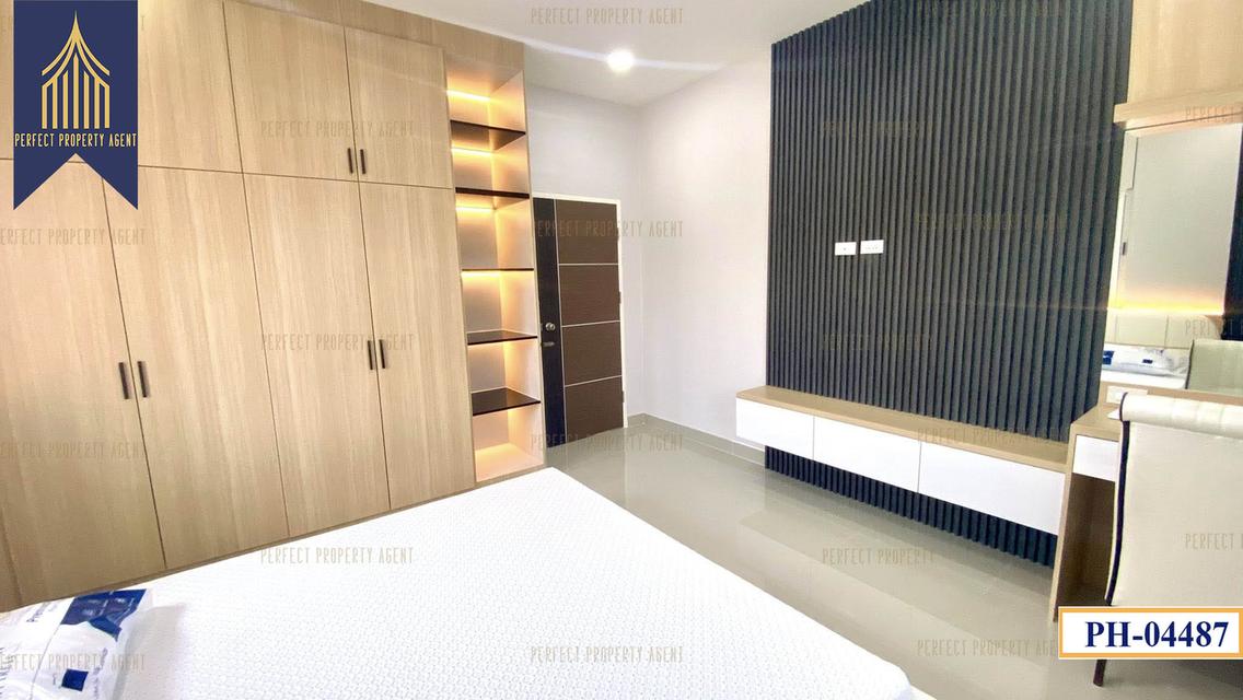 ขายบ้านเดี่ยวพูลวิลล่าใหม่ พร้อมเฟอร์นิเจอร์ ตกแต่งครบ ห้วยใหญ่ พัทยา  8