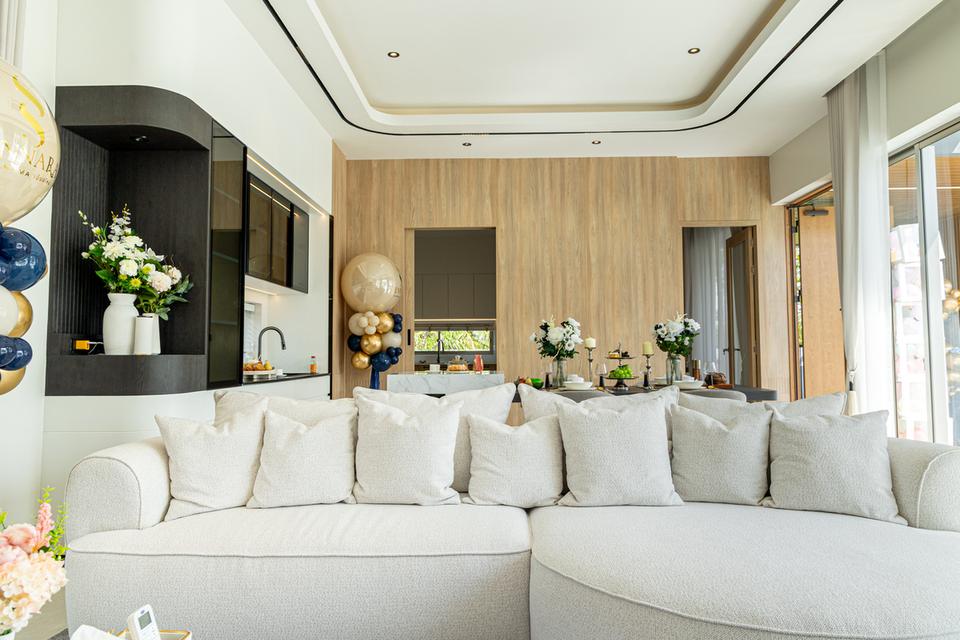 🏡🎉 Pool Villa ในโครงการใหม่ บ้านสไตล์โมเดิร์น Type Olive ตกแต่งพร้อมอยู่ #หางดง - ราคาเริ่มต้น 7.48 ล้านบาท 🔥新建房屋出售 3 卧室 4 卫生间 - 价格 7.48 MB 🔥 12