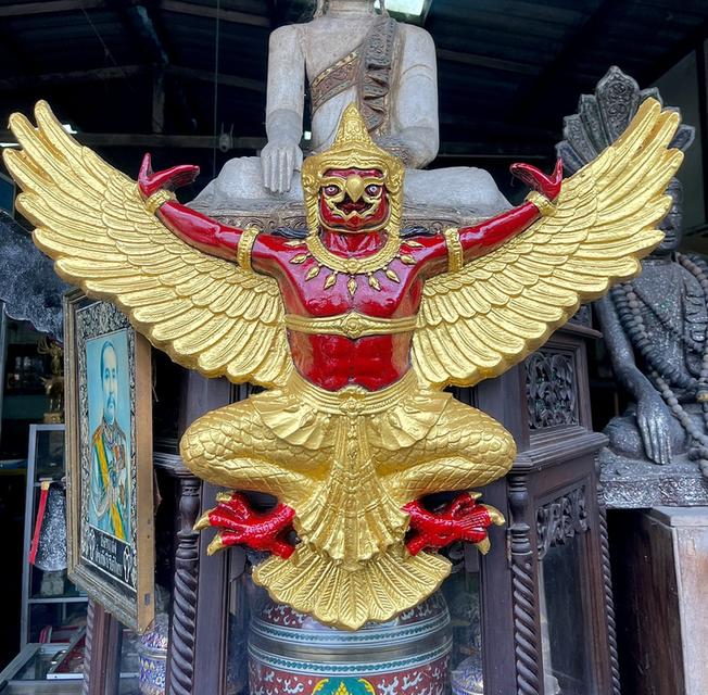 พญาครุฑ ครุฑแขวนผนัง ขนาด70x70cm ครุฑสำนักงานเก่า