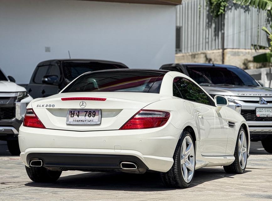 รหัสรถ WRT789 🚗 ขาย BENZ SLK-CLASS 200 KOMPRESSOR ROADSTER ปี 2013