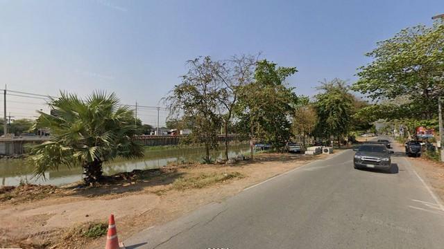 ขายที่ดินเปล่า 235 ตรว. อยู่หน้าหมู่บ้านณัฐวดี ใกล้ถนนรังสิต-นครนายก คลอง 8-9