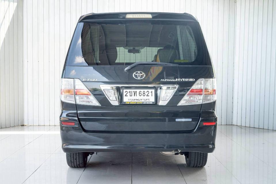 #TOYOTA ALPHARD, 2.4 HYBRID ปี 2007 สีดำ เกียร์A/T โฉม ปี02-15รถสภาพสวยมากทั้งภายนอกและภายใน รถสวยสีบาง แบตไฮบริดเปลี่ยนแล้ว น็อตไม่ขยับ รูปที่ 8