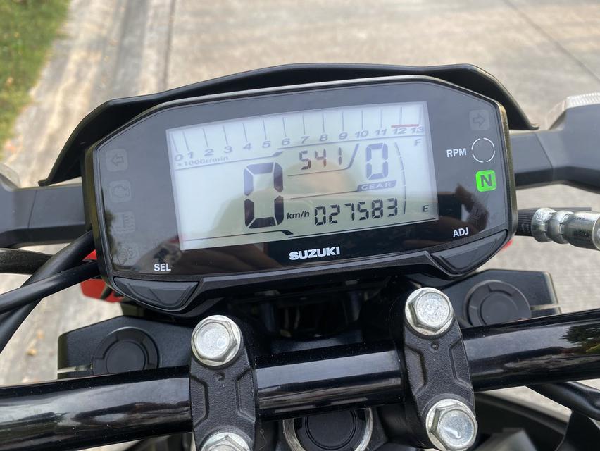 รูป เก็บเงินปลายทาง ราคาสุดคุ้ม Suzuki GSX-S150 สีดำแดงค่ะ 5