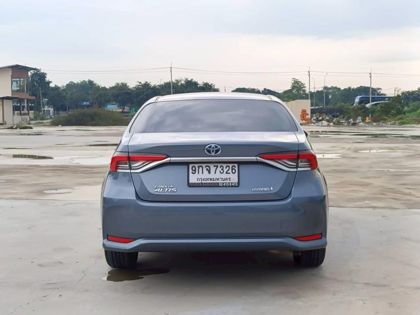 TOYOTA  ALTIS  Sedan 4dr Hybrid High E-CVT 7sp FWD 1.8สีเทา  Y2019  8