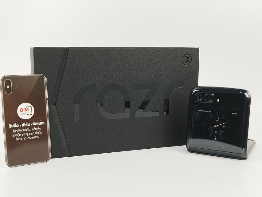 ขาย/แลก Moto razr (2022) 5G 8/256 สี Black รอมจีน สภาพสวยมากๆ Snapdragon8+ Gen1 แท้ ครบกล่อง เพียง 36,900 บาท  1