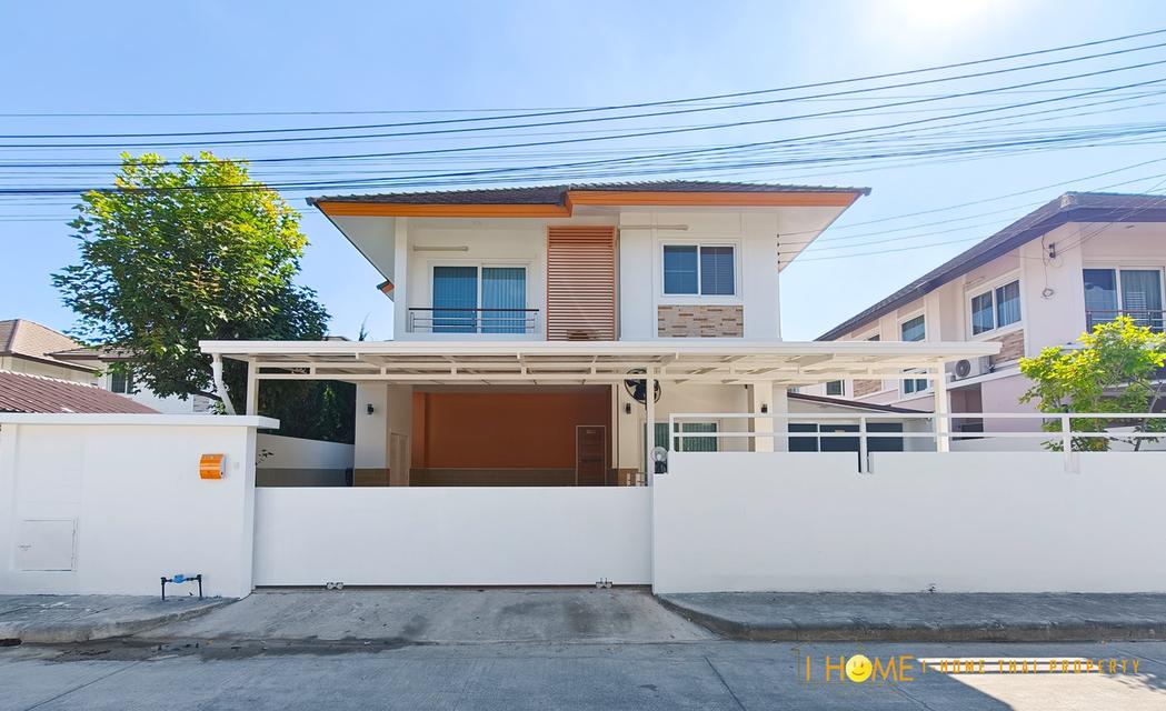 🏡 บ้านเดี่ยว 2 ชั้น [3 นอน 3 น้ำ + ห้องแม่บ้าน] ใกล้นานาชาติ Unity Concord และตลาดเจริญเจริญ Spacious 2-Storey House for Rent [3 Beds 3 Baths 1