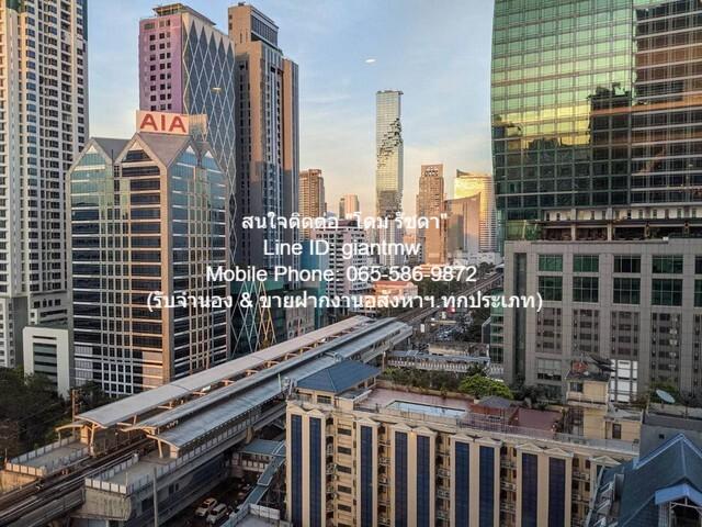 คอนโดฯ เดอะ แบงค็อค สาทร 60SQ.M. 1BEDROOM1BR ใกล้กับ รถไฟฟ้า BTS สุรศักดิ์ NICE! ให้เช่าคอนโด เดอะ แบงค็อค สาทร (The Ban 3
