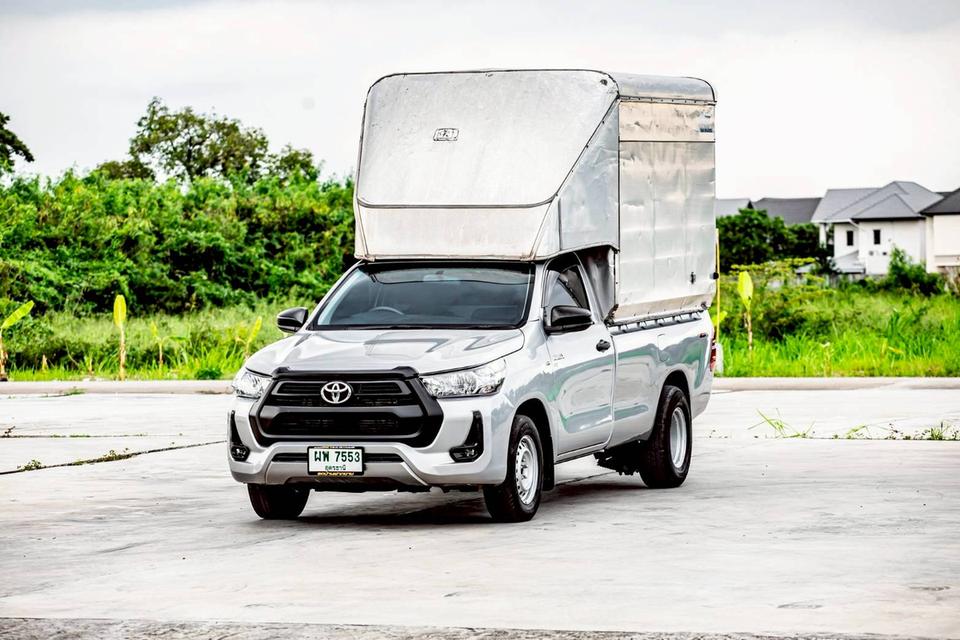 TOYOTA HILUX REVO 2.8 ENTRY STANDARD CAB ปี 2022 สีเทา 