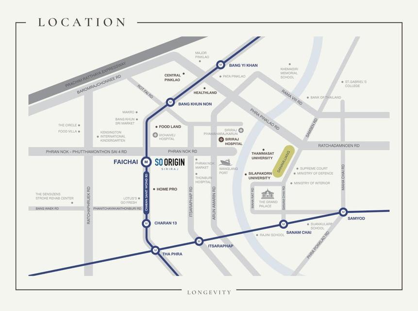 CM04334 ขายดาวน์ โซ ออริจิ้น เวลเนส ศิริราช So Origin Wellness Siriraj ถนนพรานนก 4